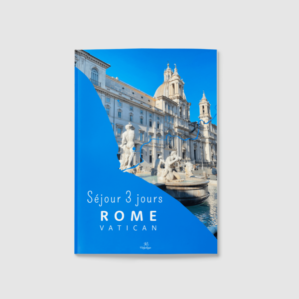 Couverture du carnet de voyages clé en main Rome